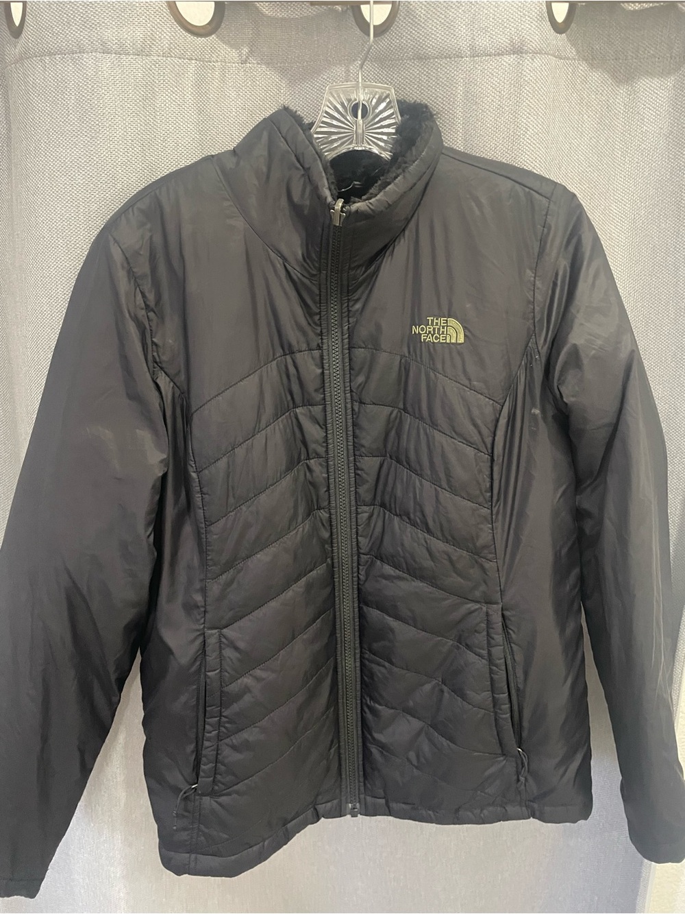 The North Face Black Quilted Puffer Jacket